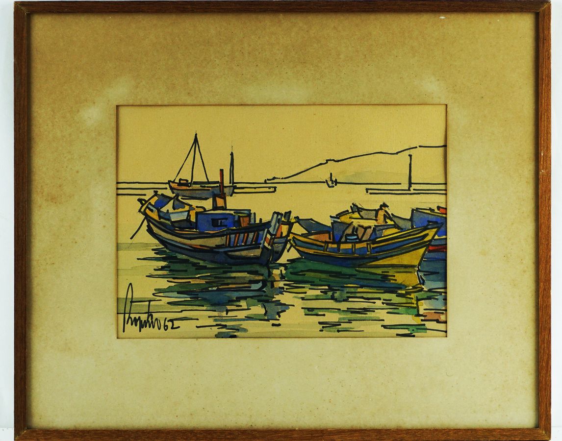 Barcos no porto