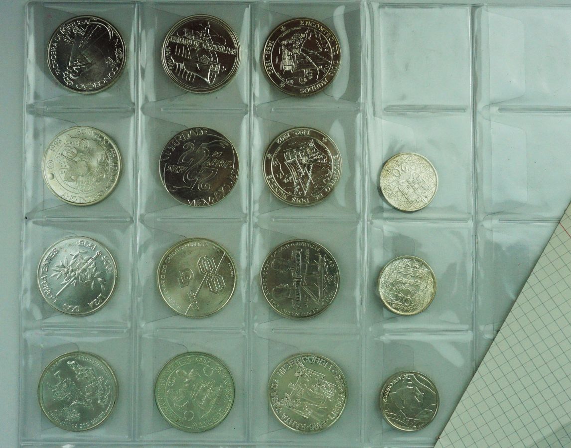 12 Moedas de 1000 Escudos
