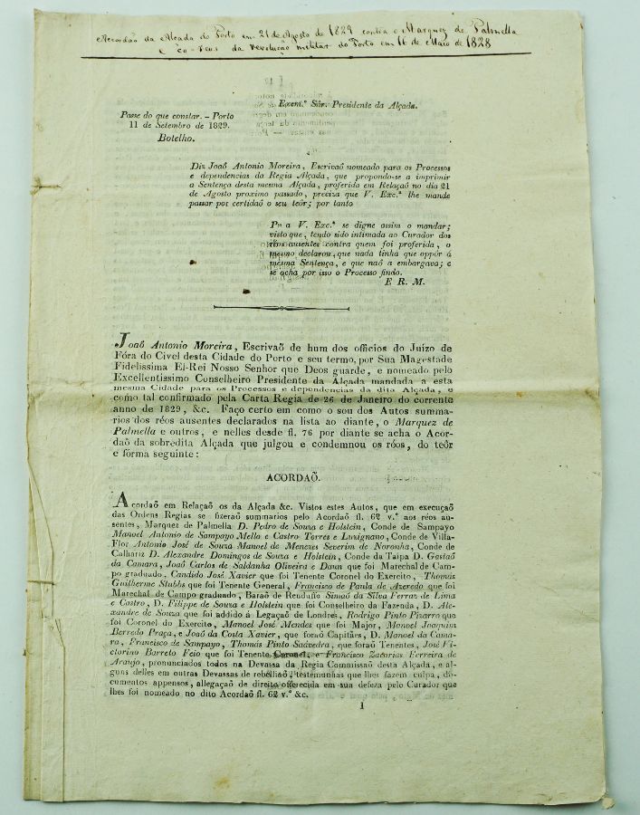 Revolta contra D. Miguel no Porto (1828)