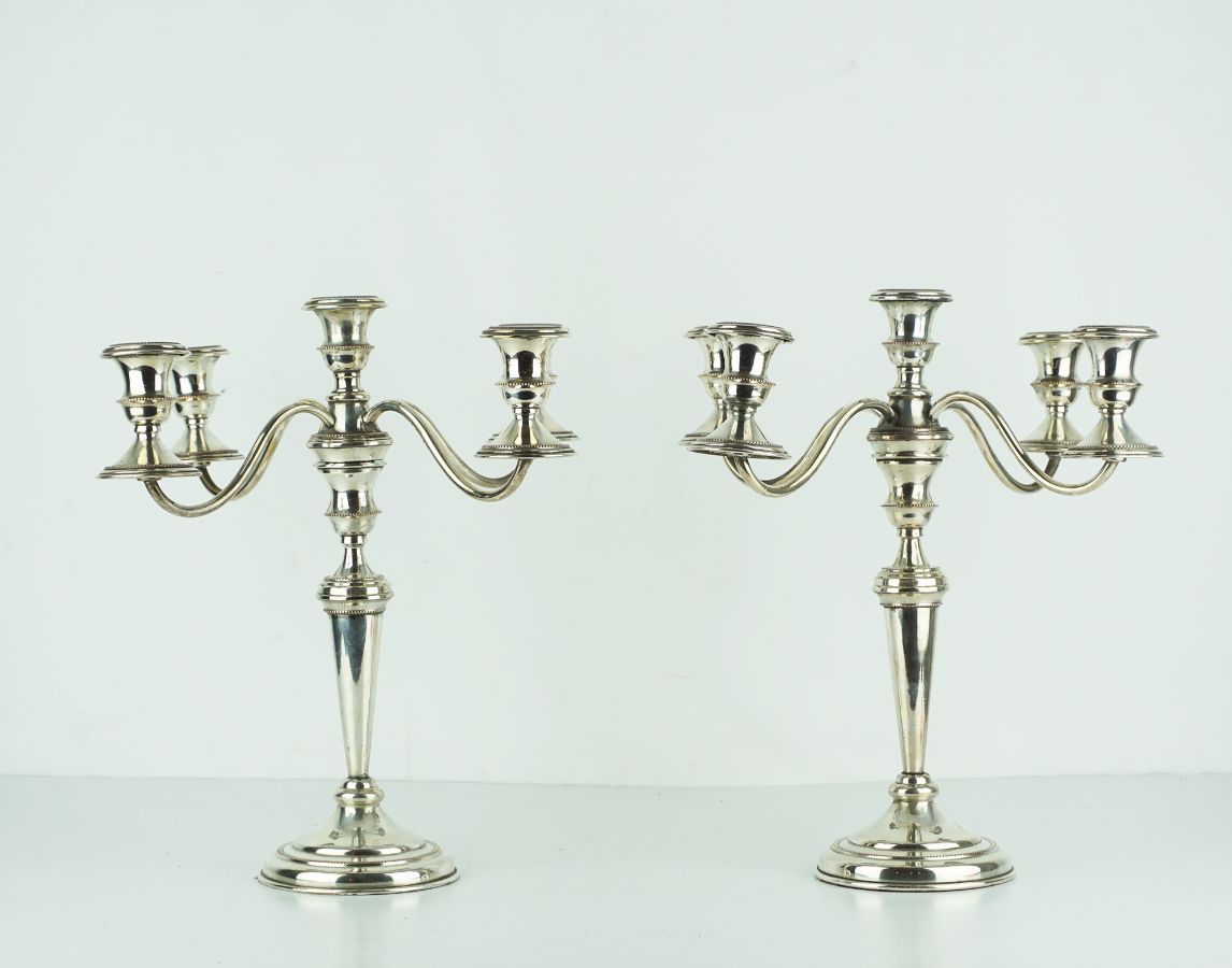 Par de candelabros