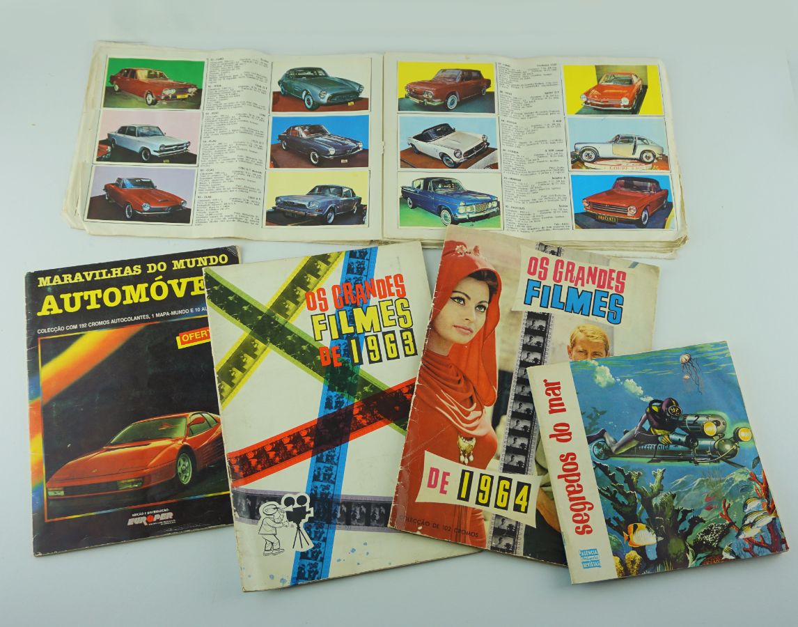 5 Cadernetas de Cromos