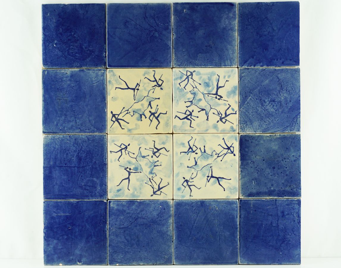Painel de 16 Azulejos