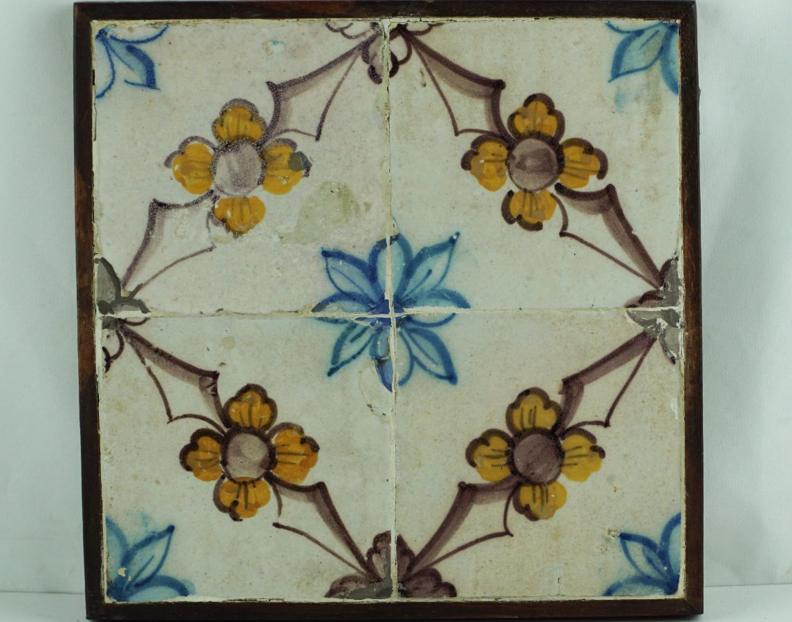 Painel de 4 Azulejos