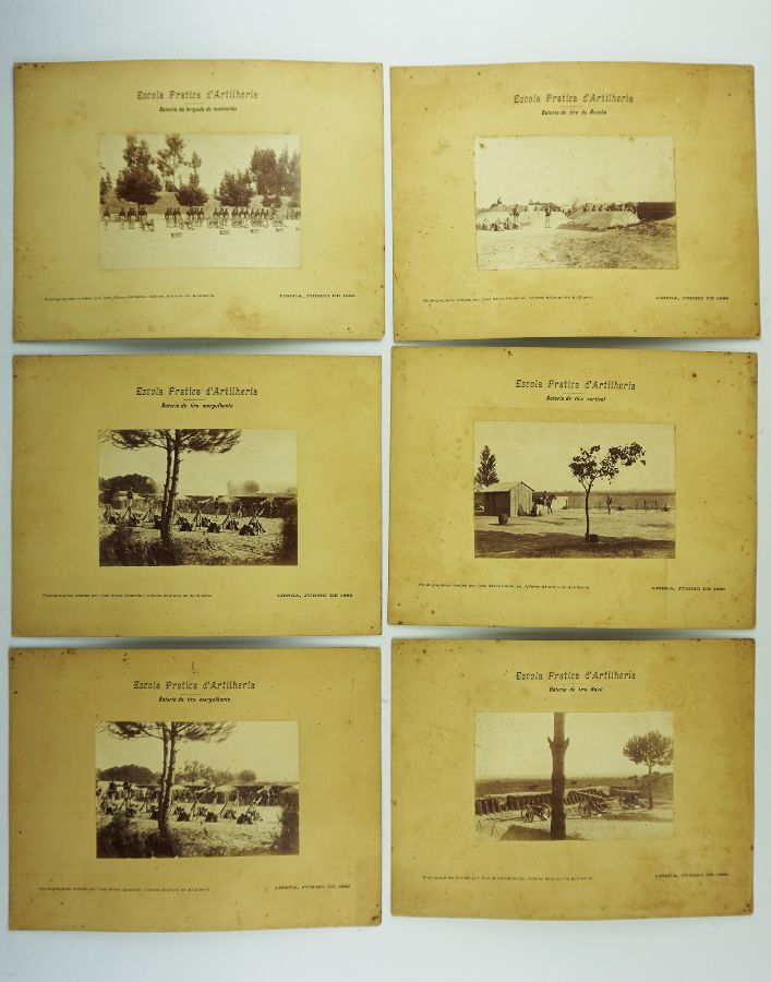 ESCOLA PRÁTICA DE ARTILHARIA 1885