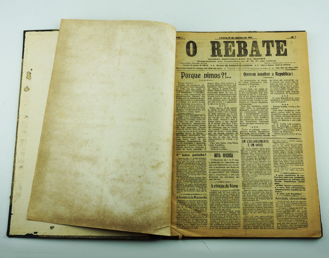 Jornal republicano O Rebate (1921)