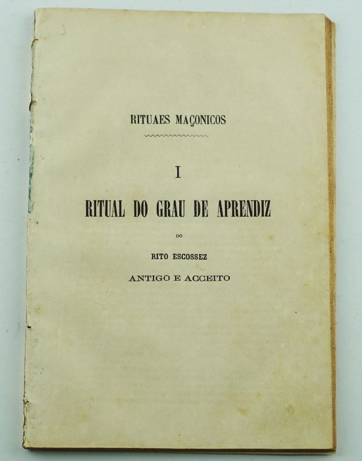 Maçonaria – Ritual do Grau de Aprendiz