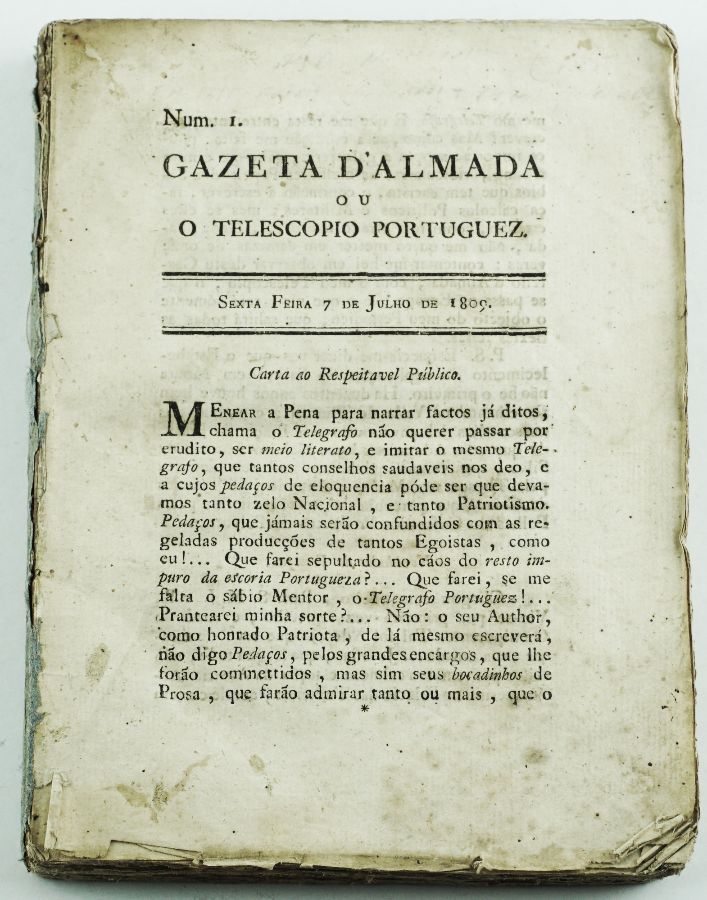 Gazeta de Almada ou O Telescópio Português (1809)