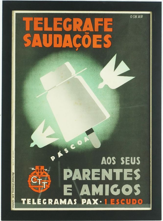 Cartaz dos CTT