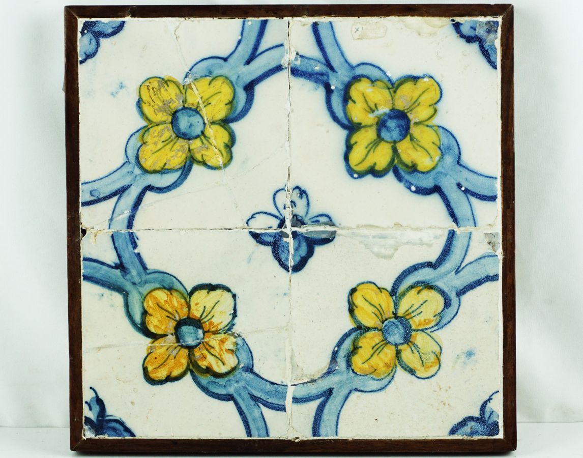 Painel de 4 Azulejos