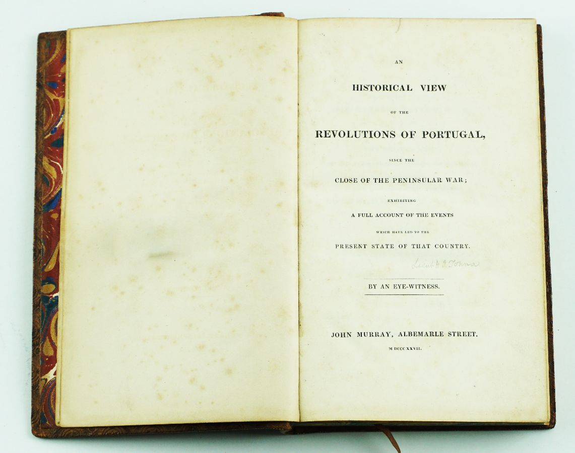 Raro livro inglês sobre Portugal (1827)