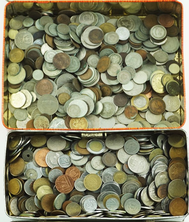 Moedas diversas