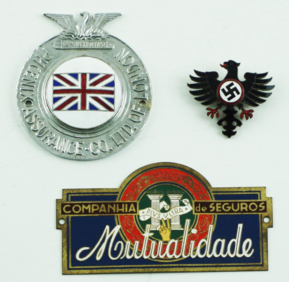 2 Placas / 1 Alfinete