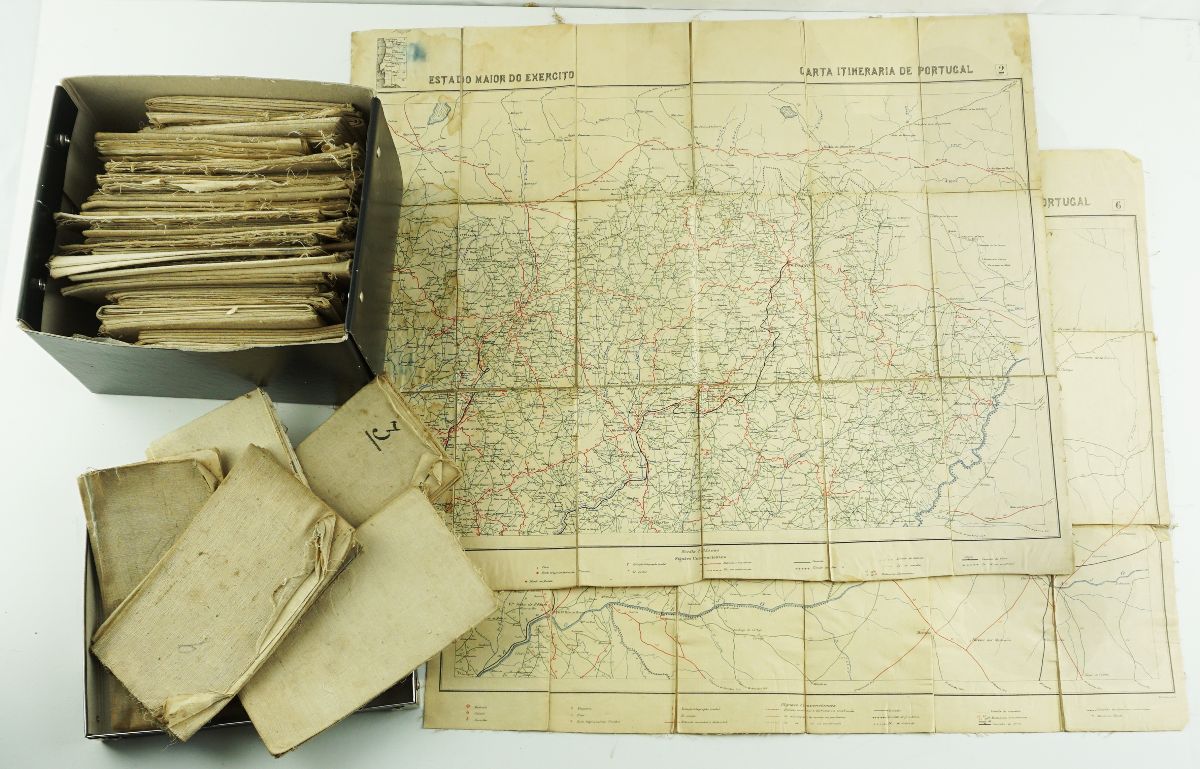 38 Mapas do Estado Maior do Exército