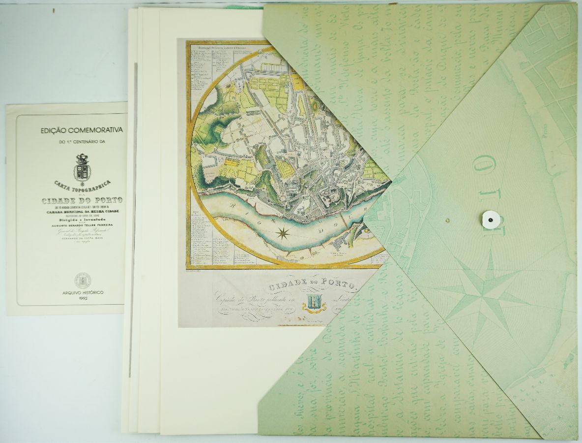 Carta Topográfica da Cidade do Porto