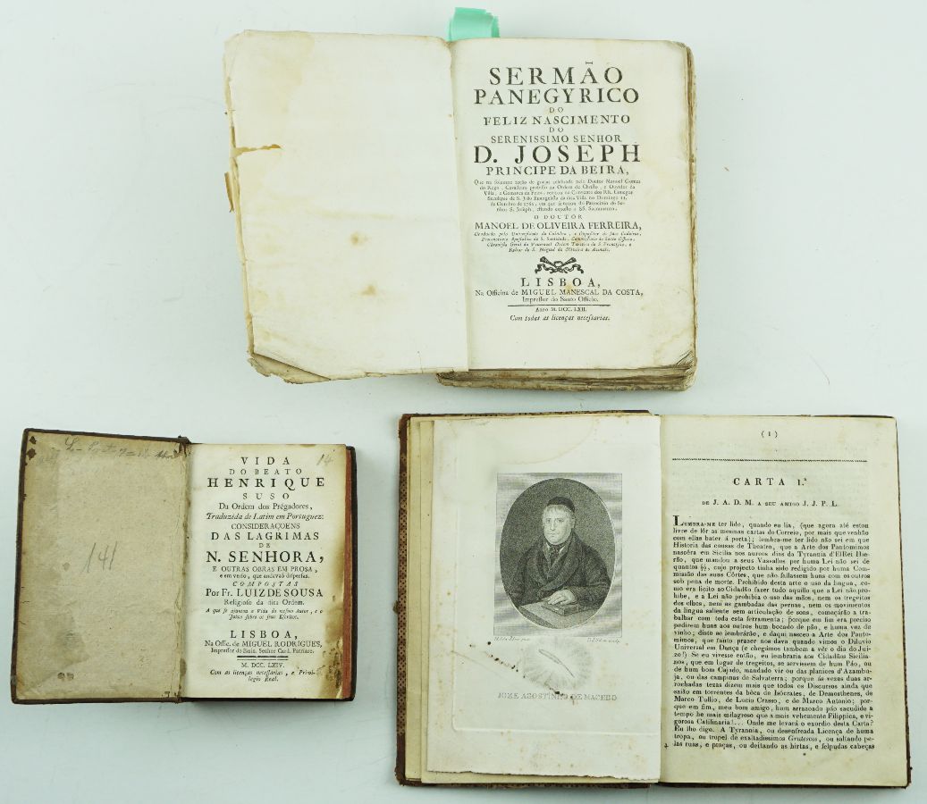 Livros e folhetos séc.XVIII