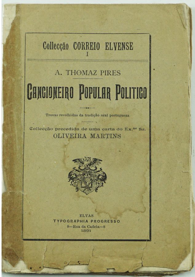 Cancioneiro Popular Político (1891)