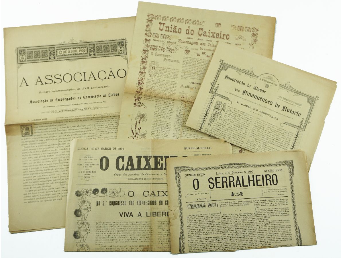 Jornais operários portugueses - números únicos