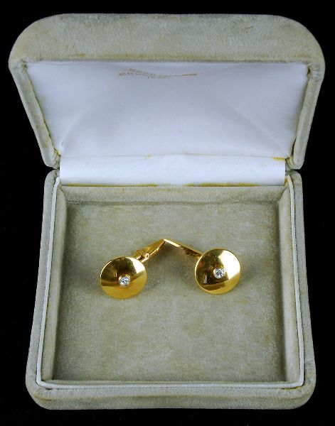Botões de Punho em Ouro