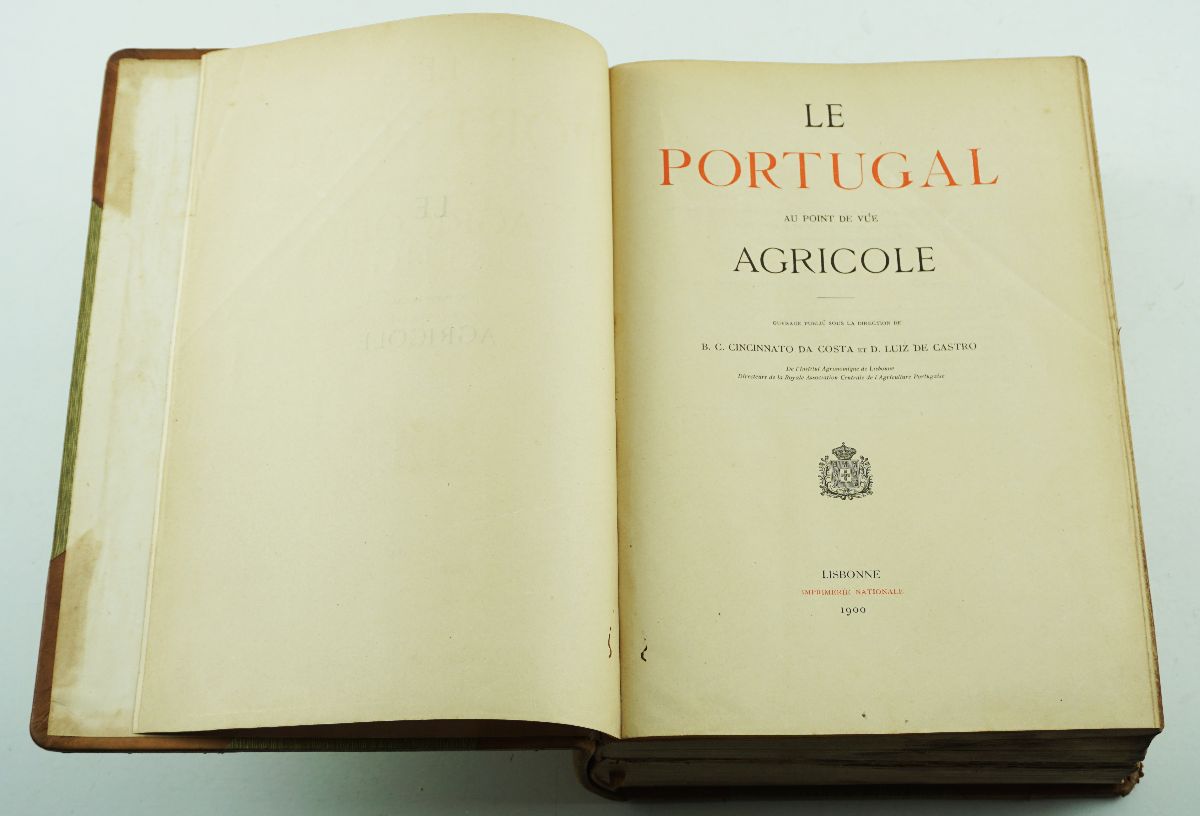 LE PORTUGAL AU POINT DE VUE AGRICOLE