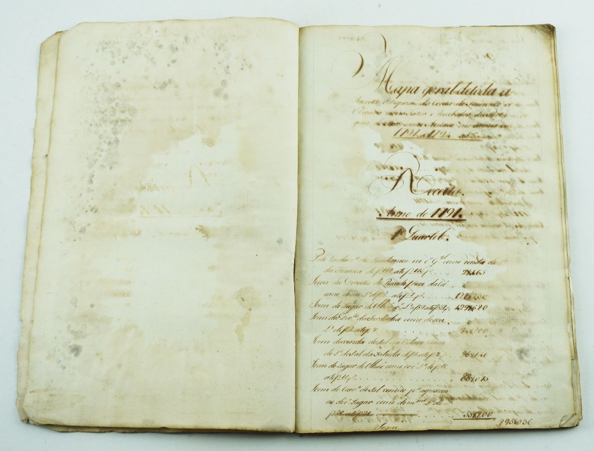 Manuscrito de Portagem da Cidade de Faro, séc. XVIII