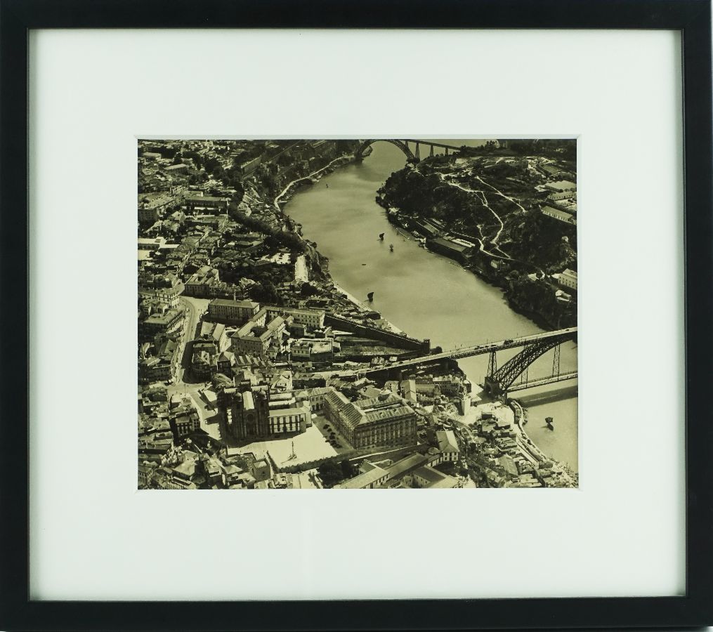 Fotografia aérea do Centro Histórico da Cidade do Porto