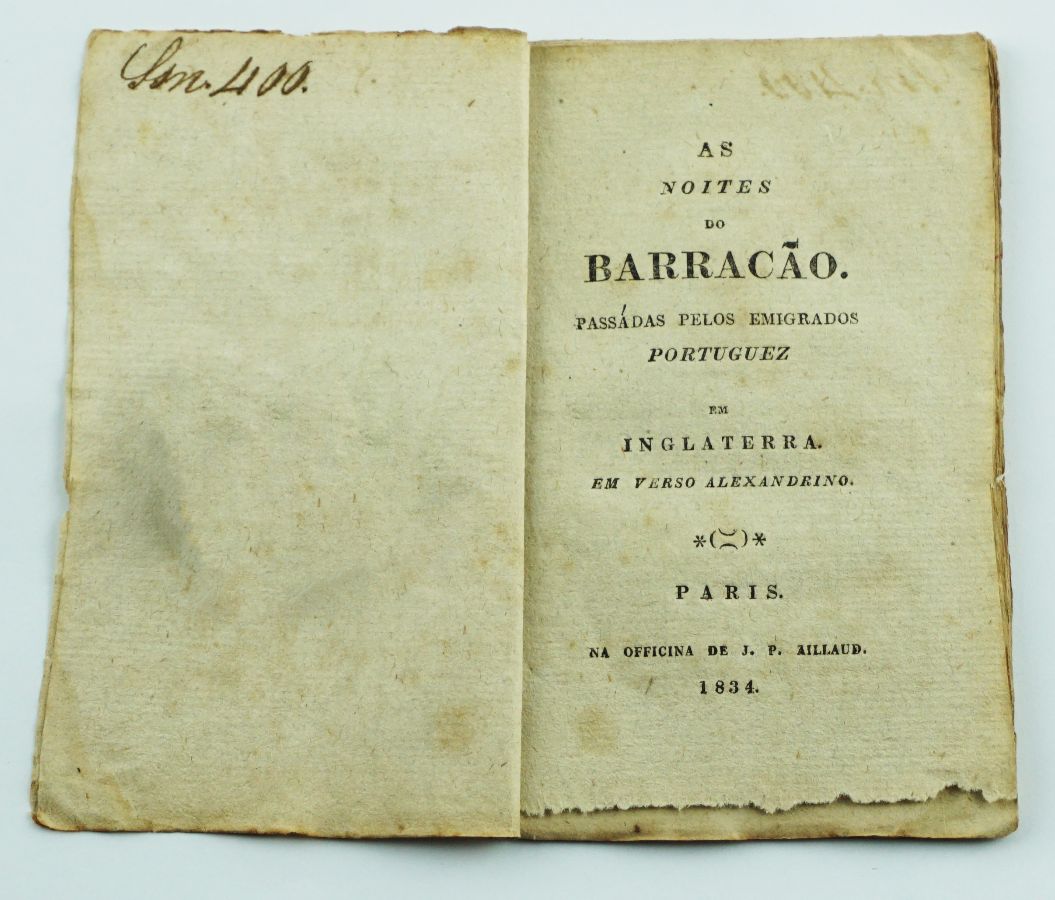 Noites do Barracão (1834)