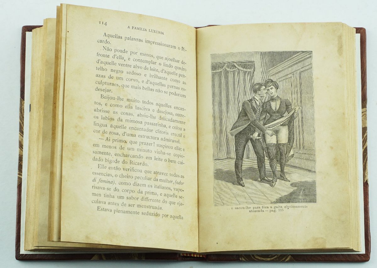 Livro erótico português clandestino