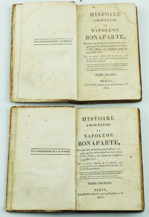 História Amorosa de Napoleão (1815)
