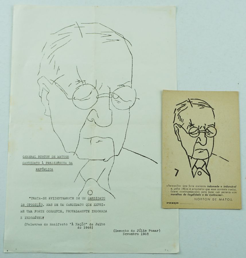 Eleições presidenciais de 1949 (Norton de Matos) – Júlio Pomar