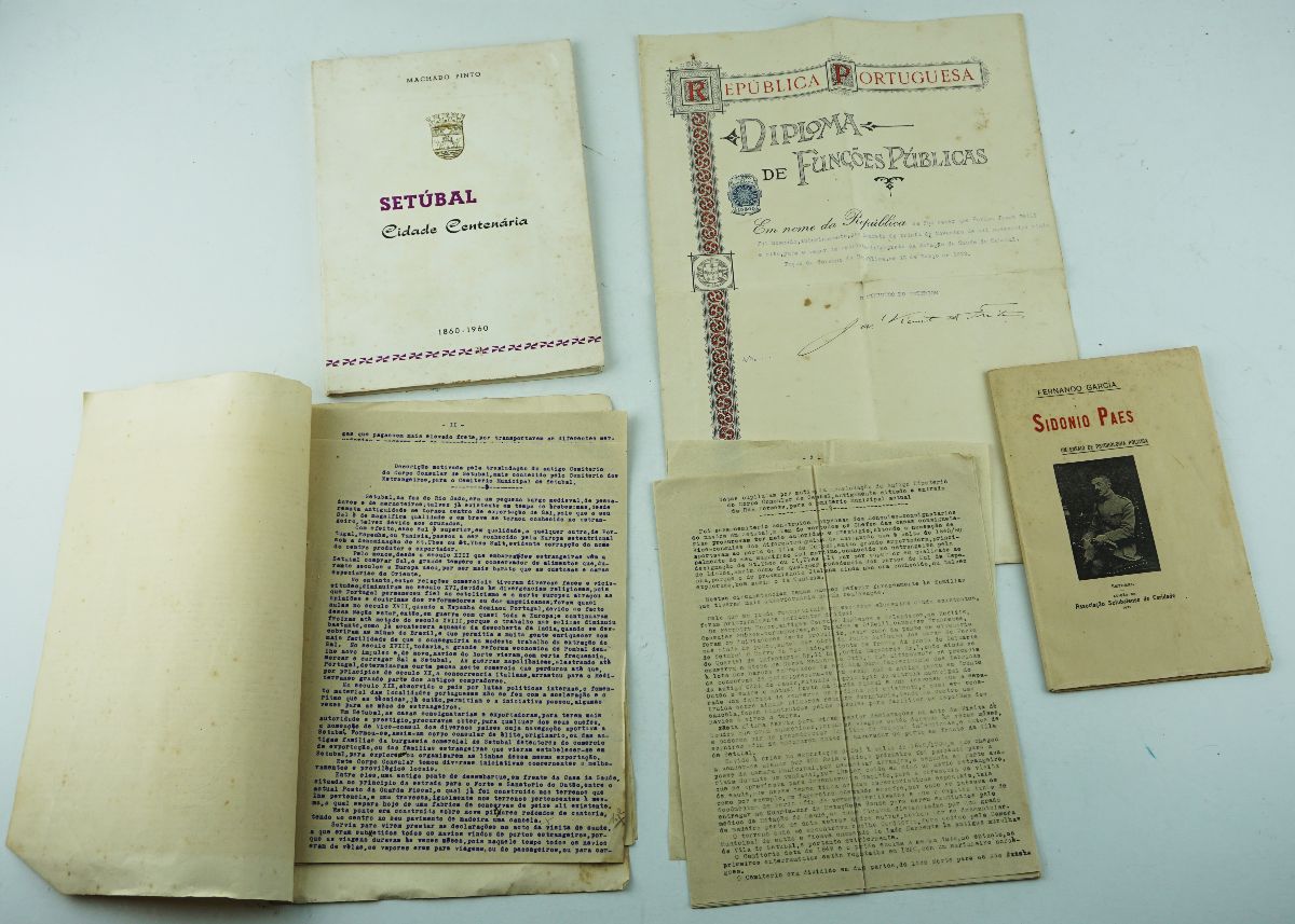 Diversos documentos sobre Setúbal