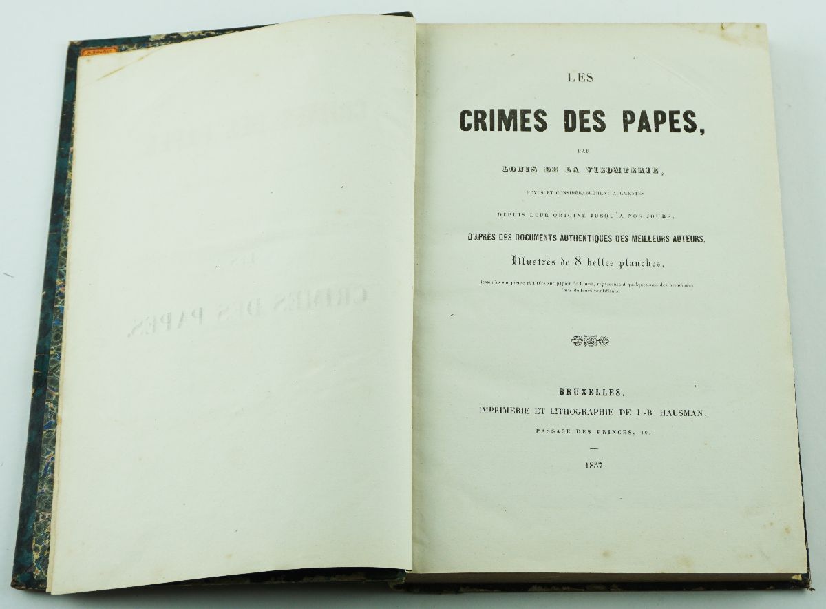 LES CRIMES DES PAPES