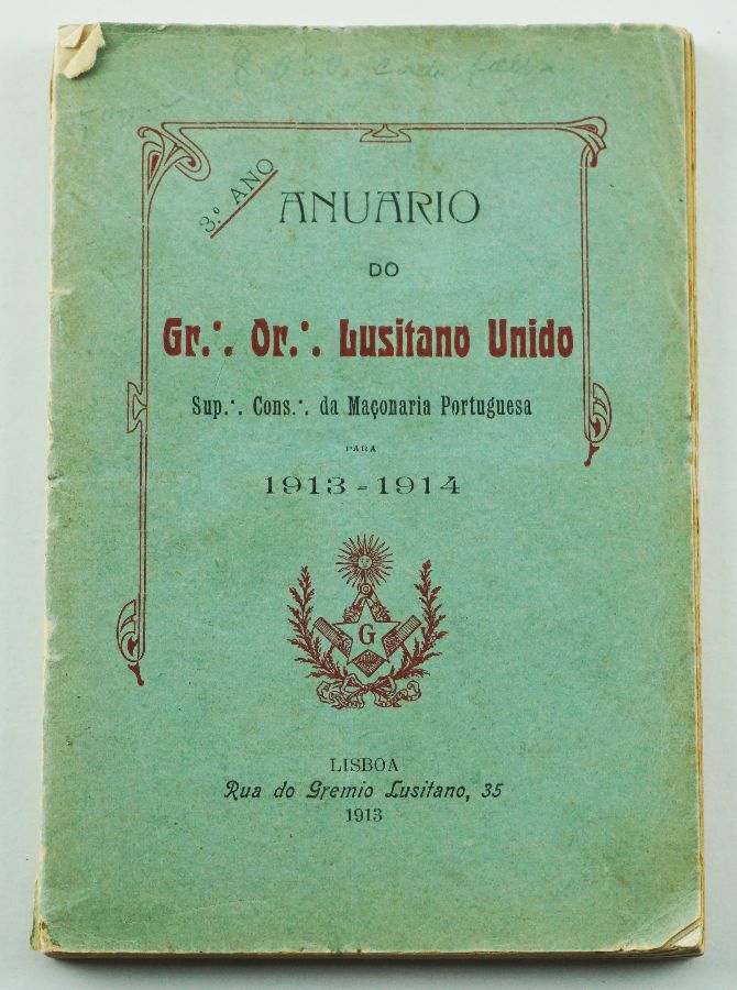 Maçonaria - Anuário para 1913-1914