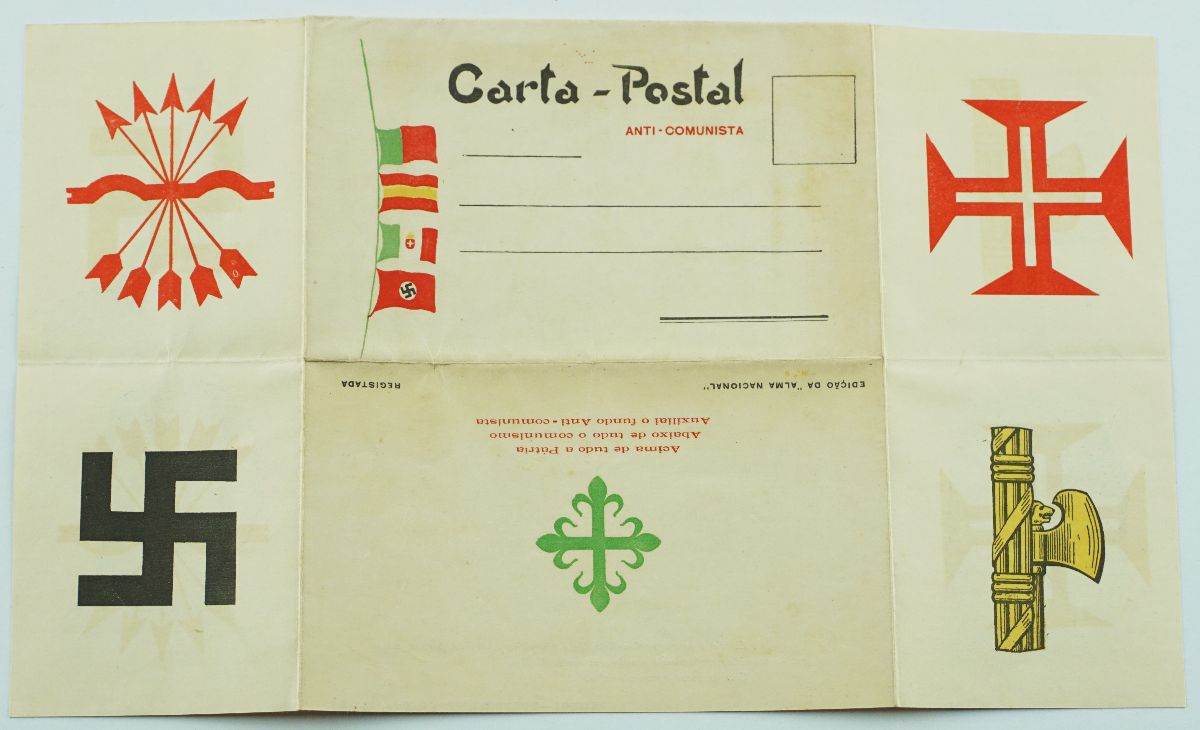 Carta Postal anticomunista (1937?)