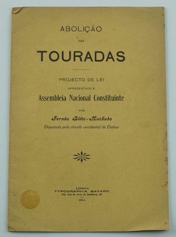 Abolição das Touradas (1911)