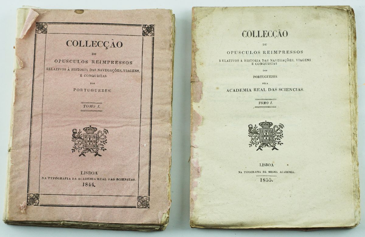 Colecção de Opusculos Reimpressos Relativos à História das Navegações