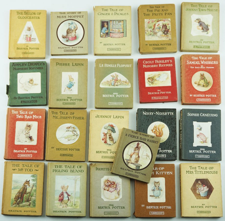 BEATRIX POTTER – IMPORTANTE CONJUNTO