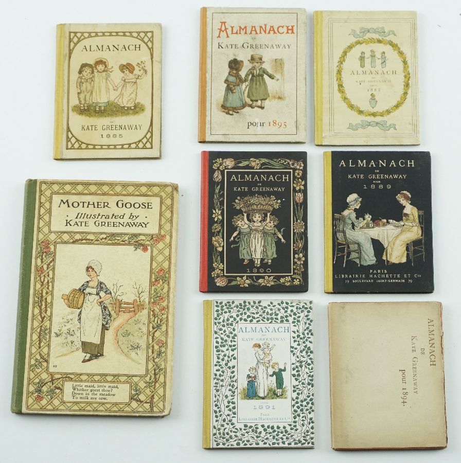 KATE GREENAWAY – IMPORTANTE CONJUNTO