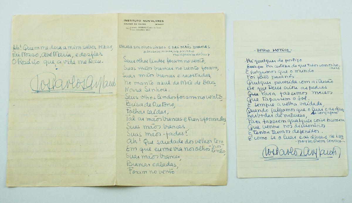 JOSÉ CARLOS ARY DOS SANTOS- MANUSCRITOS