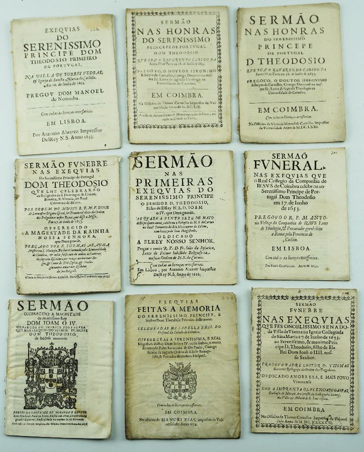 DOM TEODÓSIO, PRINCIPE DO BRASIL. 1653-1671.