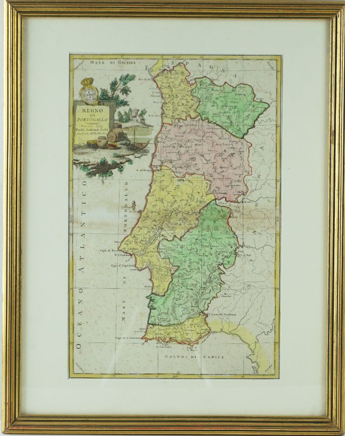Mapa de Portugal