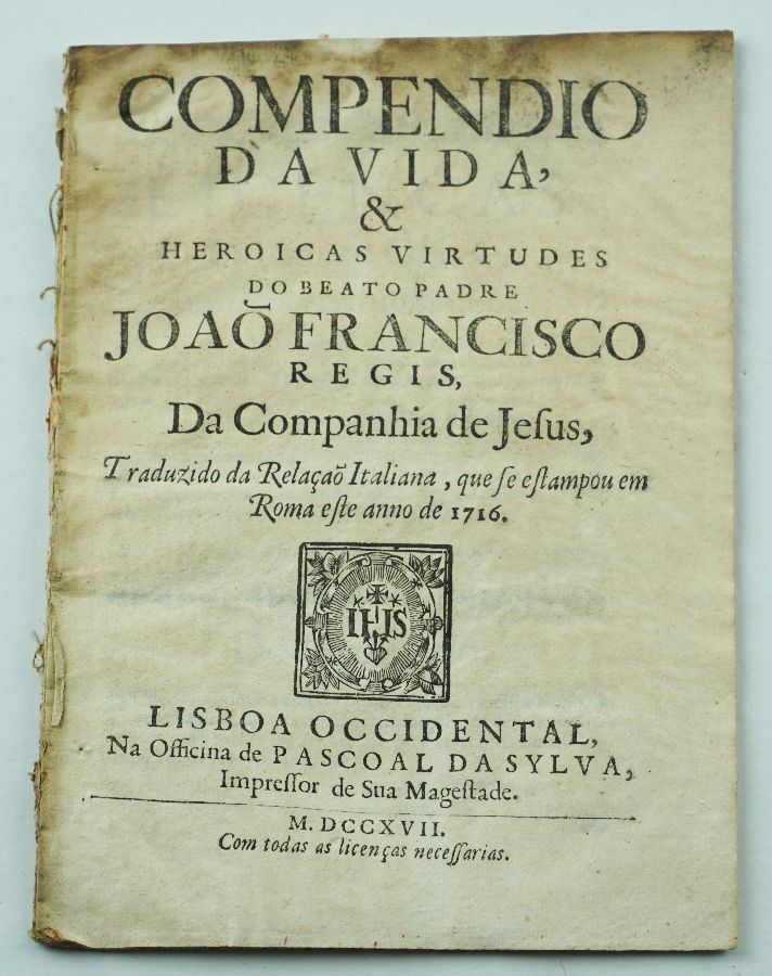 Companhia de Jesus, 1716