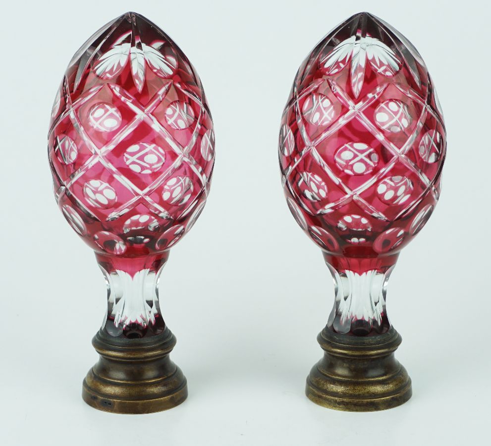 Par de Remates de Escada