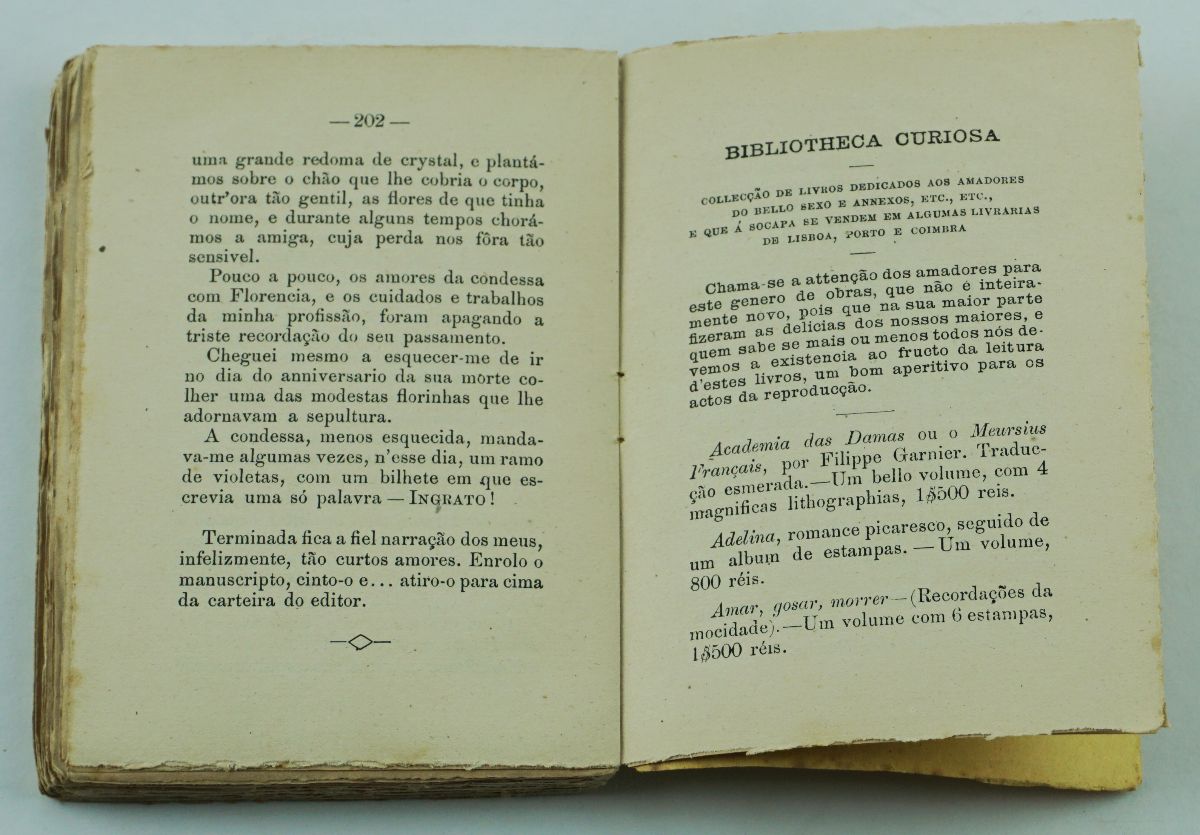 Livro erótico clandestino português (1891)