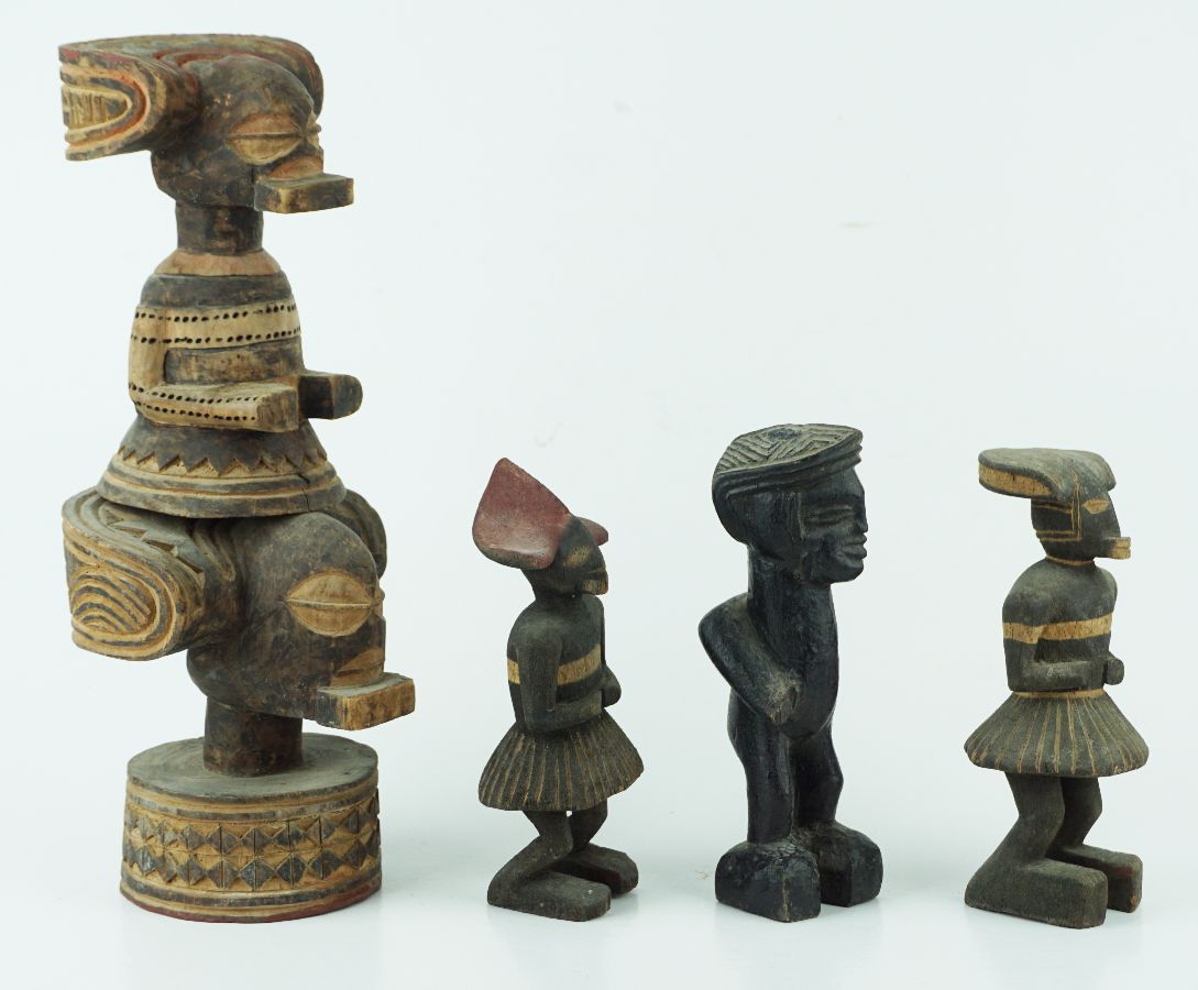 4 Esculturas Africanas