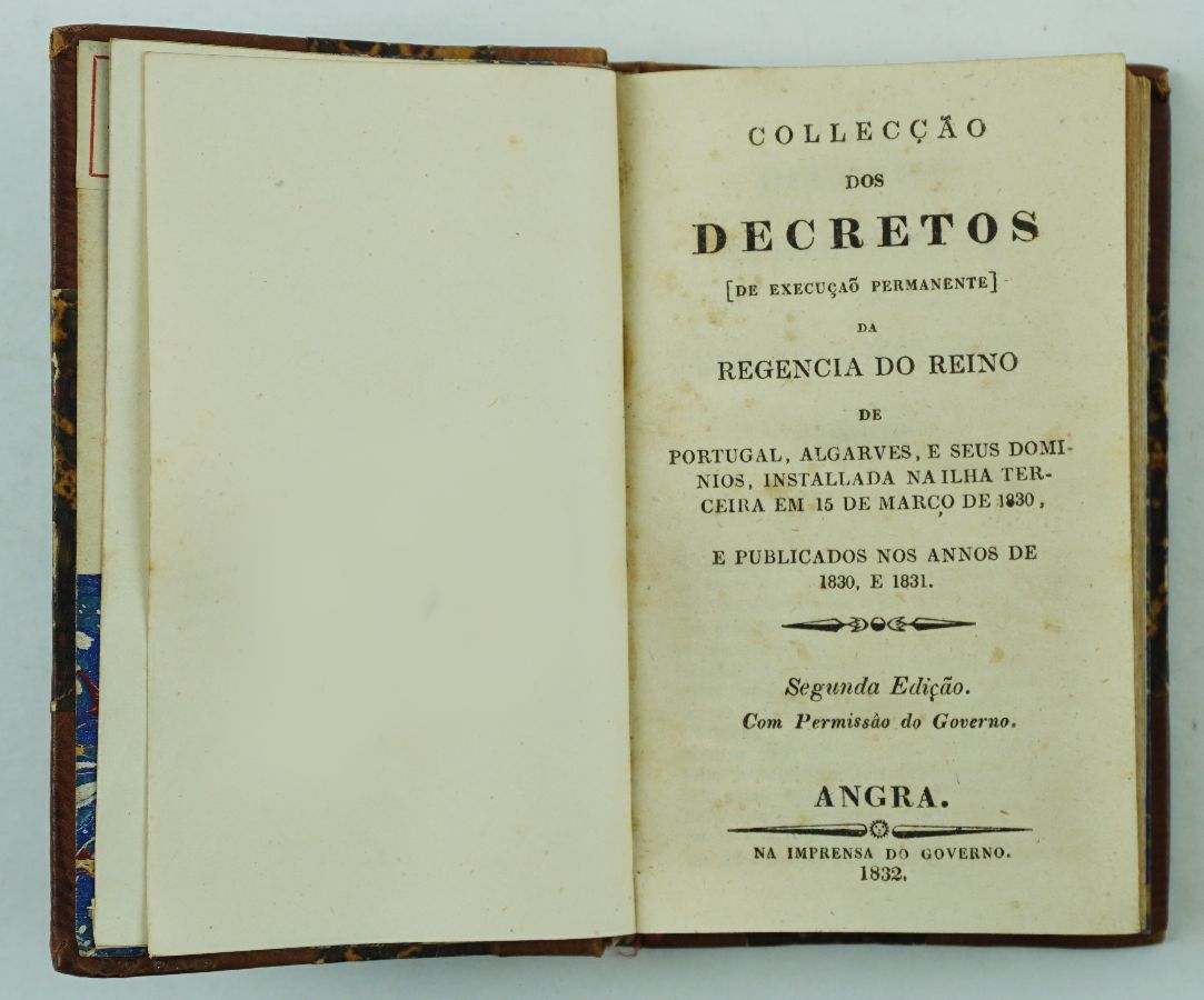 Decretos da Regência Liberal em Angra do Heroísmo (1832)