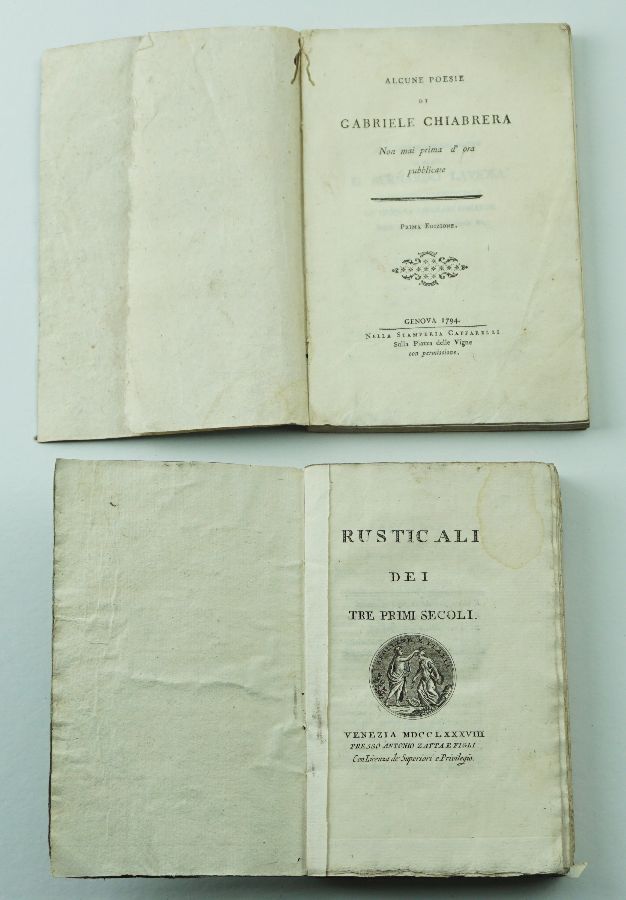 Livros Italianos séc. XVIII