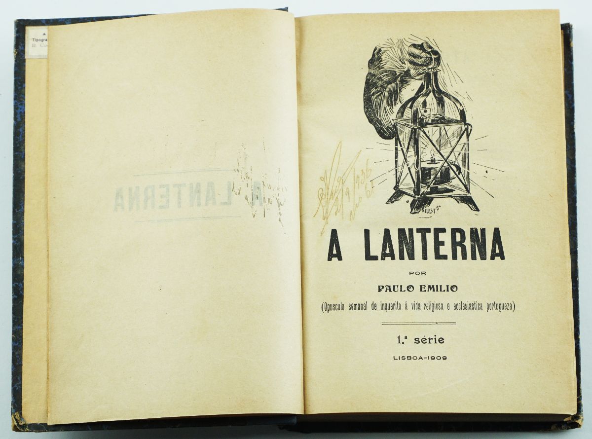 A Lanterna - folhetos folhetos anti-clericais (1909-1910)