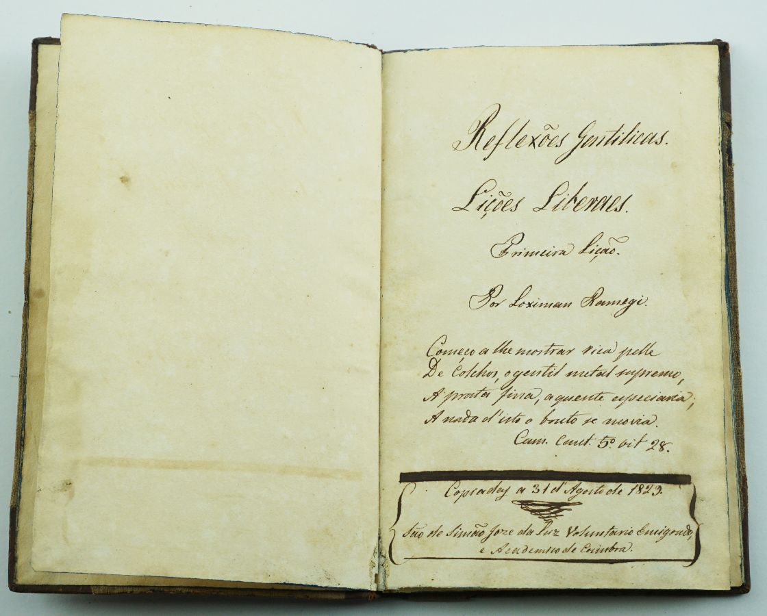 Uma obra inédita de Luz Soriano (1829)