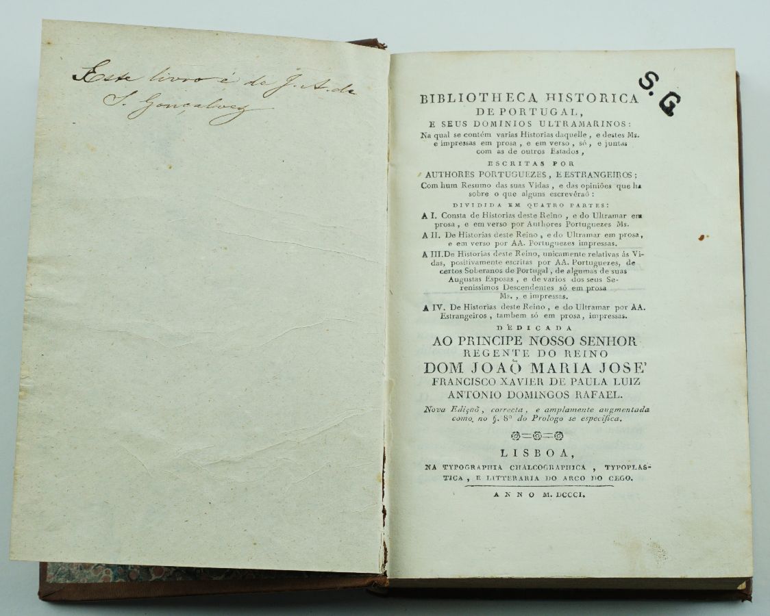 Edição da Tipografia do Arco do Cego (1801)