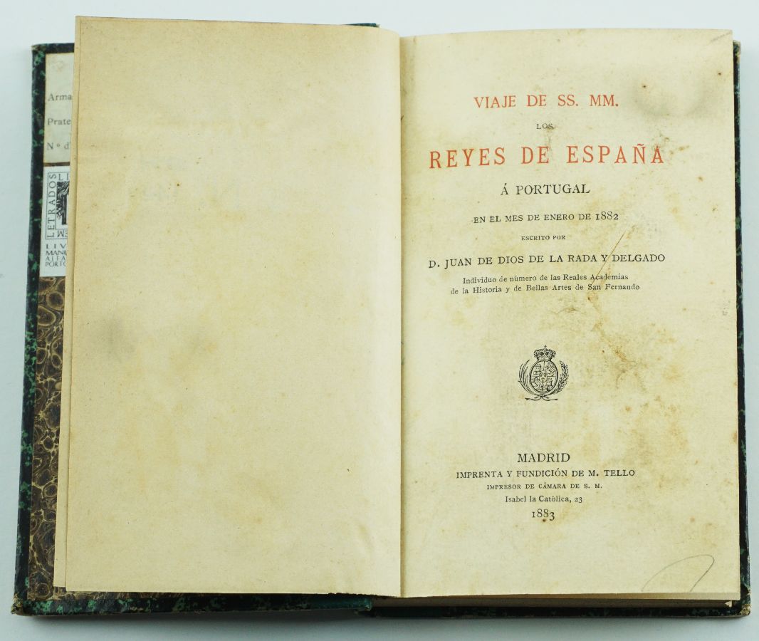 Viagem dos reis de Espanha a Portugal em 1882